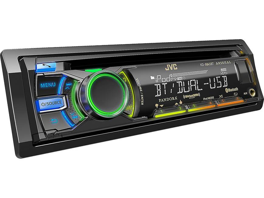 JVC Arsenal KD-A845BT CD receiver at Crutchfield