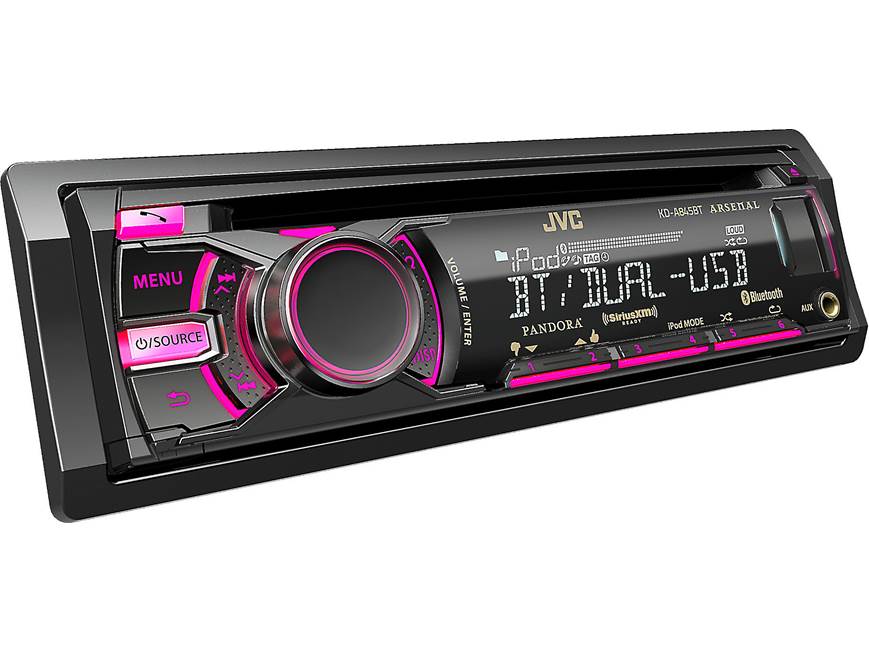 JVC Arsenal KD-A845BT CD receiver at Crutchfield
