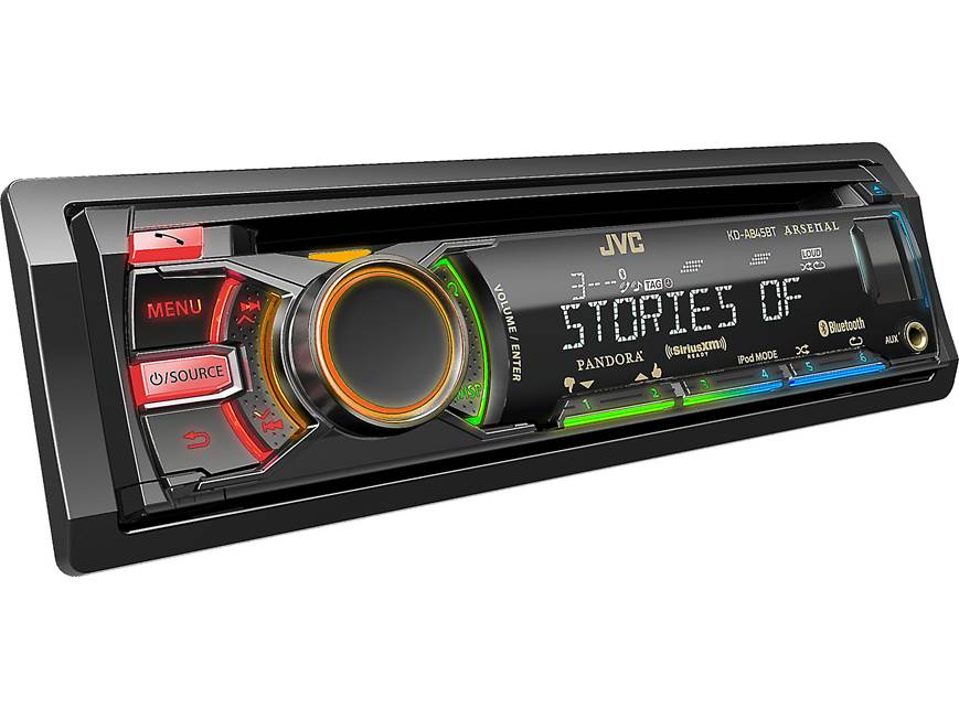 JVC Arsenal KD-A845BT CD receiver at Crutchfield