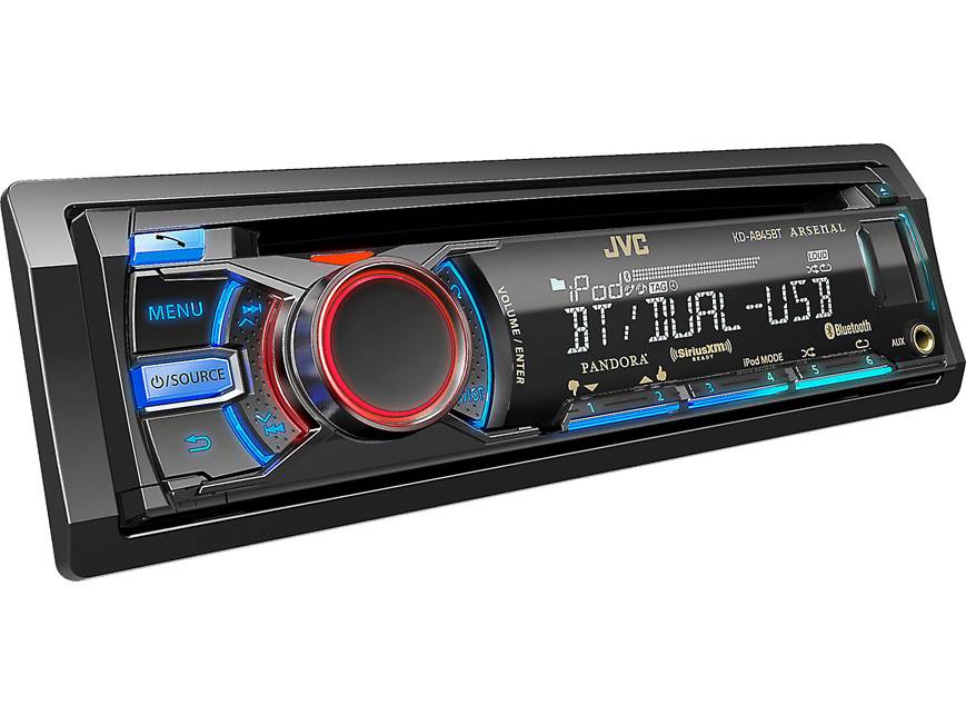 JVC Arsenal KD-A845BT CD receiver at Crutchfield