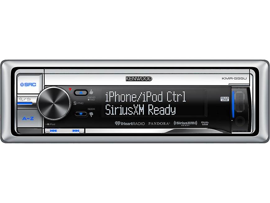 Kenwood KMR-555U Marine CD receiver at Crutchfield