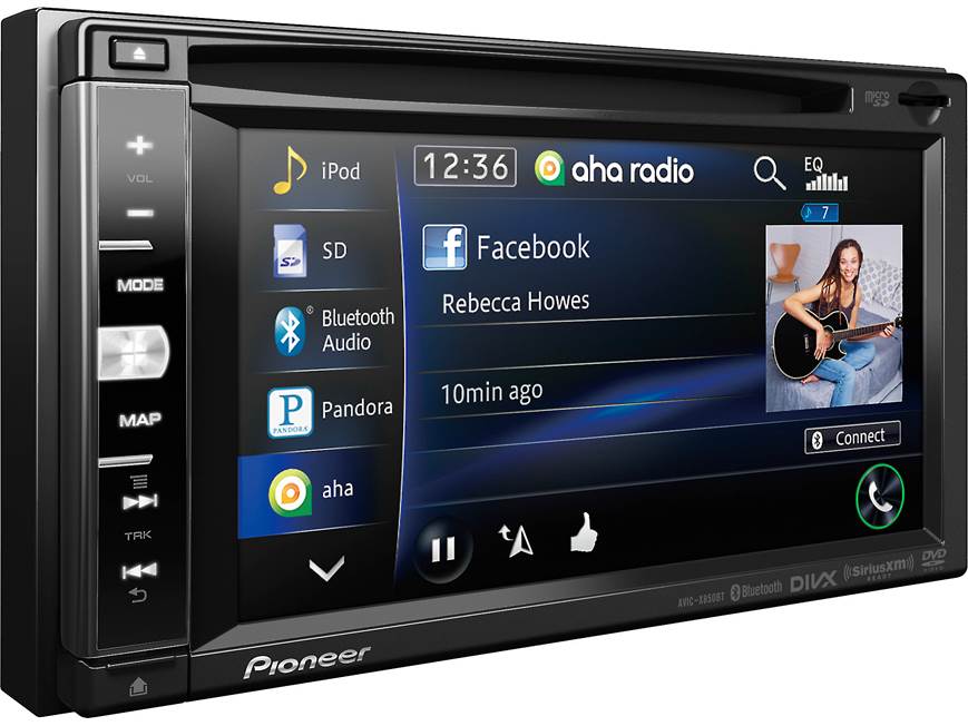 Pioneer AVIC-X850BT Navigation receiver at Crutchfield