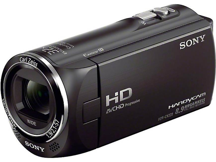 Sony Handycam® HDR-CX220 High-definition camcorder with SD/Memory