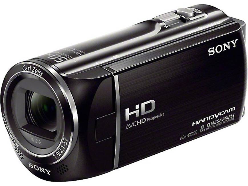 Sony HDR-CX290 High-definition camcorder with 8GB flash memory at