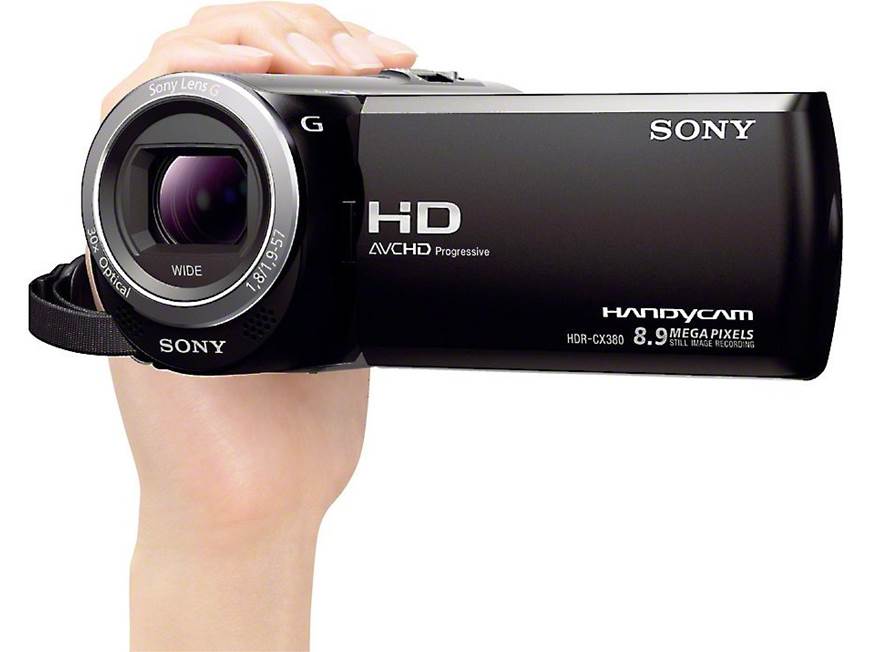 Sony Handycam® HDR-CX380 High-definition camcorder with 16GB flash