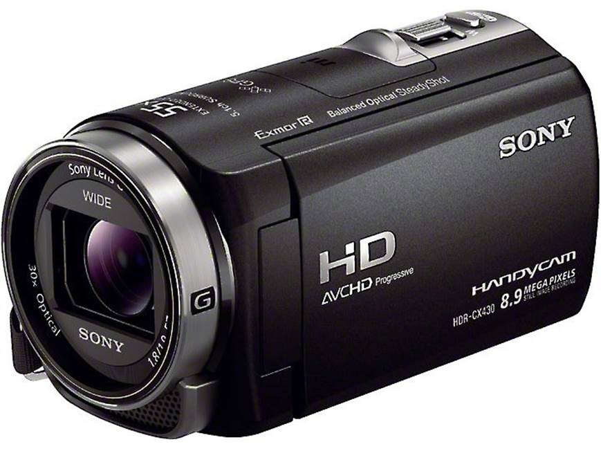 Sony HDR-CX430V High-definition camcorder with 32GB flash memory