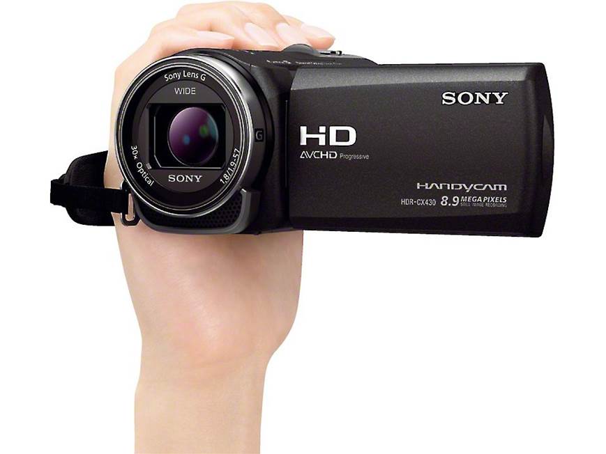 Sony HDR-CX430V High-definition camcorder with 32GB flash memory