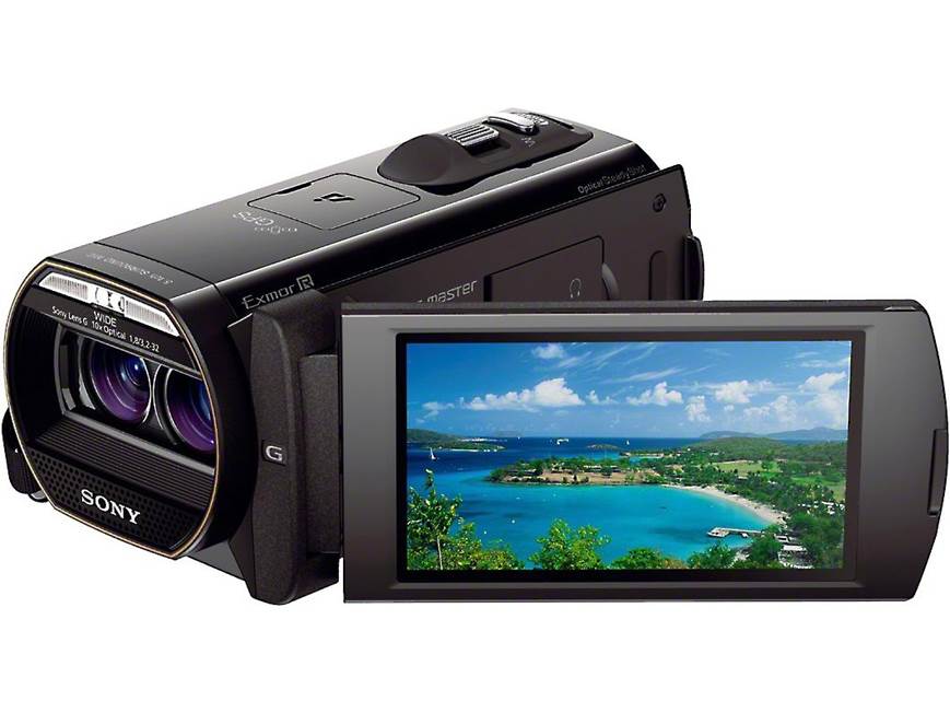 Sony HDR-TD30V 3D full-HD camcorder at Crutchfield