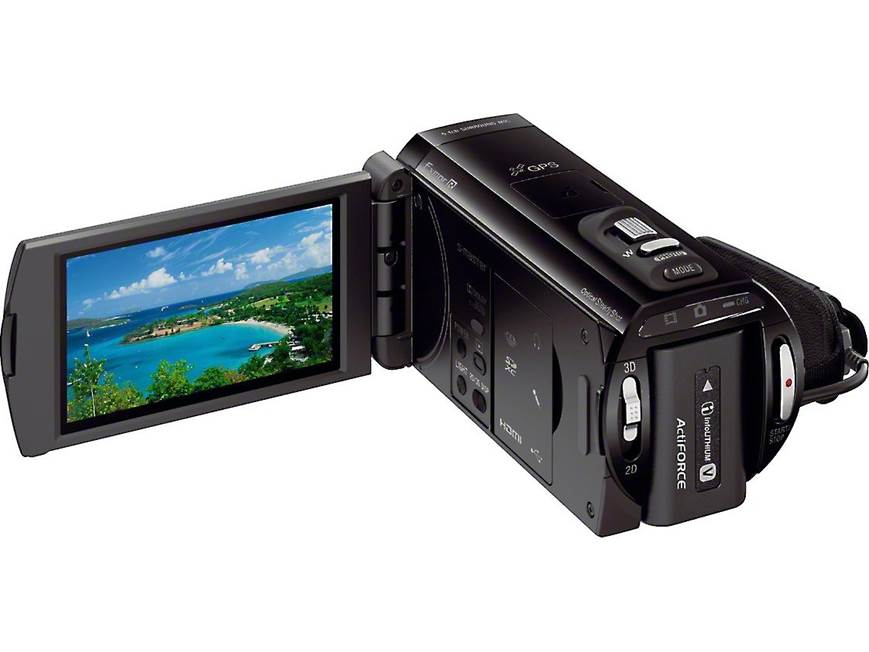Sony HDR-TD30V 3D full-HD camcorder at Crutchfield