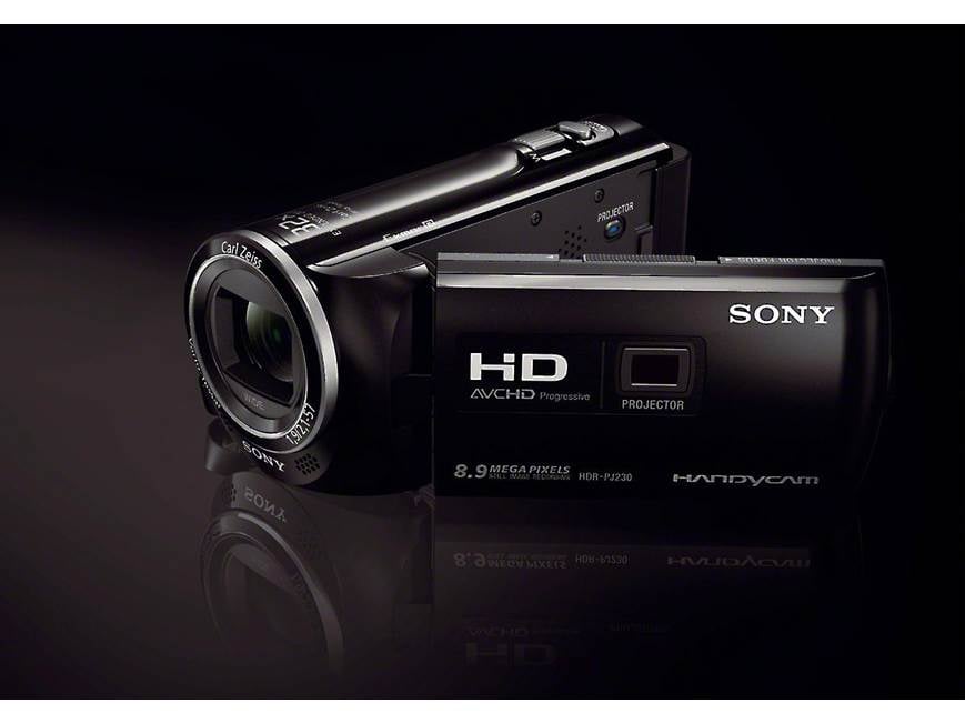 Sony Handycam® HDR-PJ230 High-definition projection camcorder with