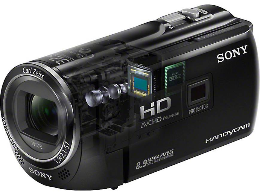 Sony Handycam® HDR-PJ230 High-definition projection camcorder with