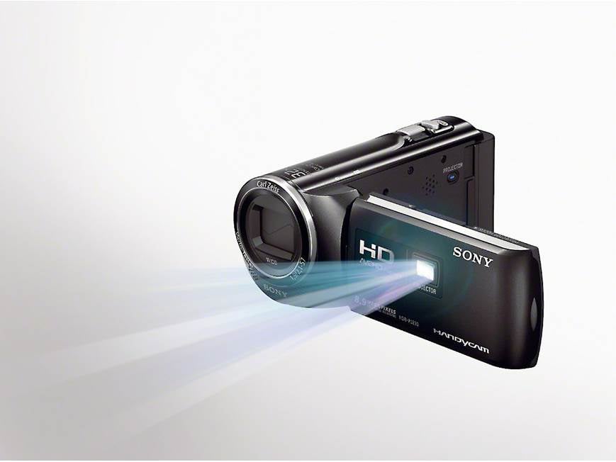 Sony Handycam® HDR-PJ230 High-definition projection camcorder with