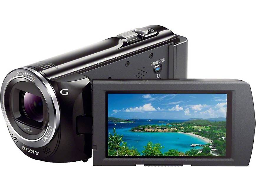 Sony Handycam® HDR-PJ380 High-definition projection camcorder with