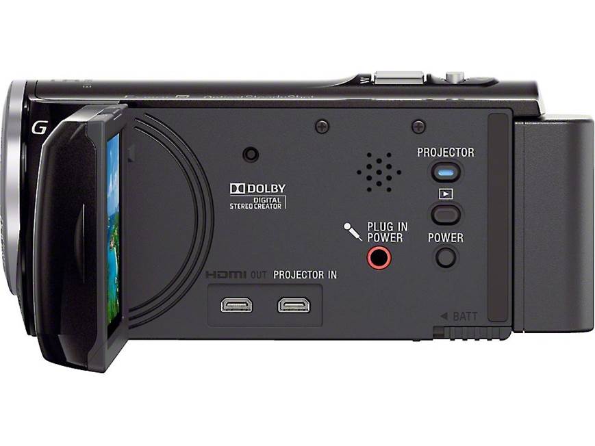 Sony Handycam® HDR-PJ380 High-definition projection camcorder with