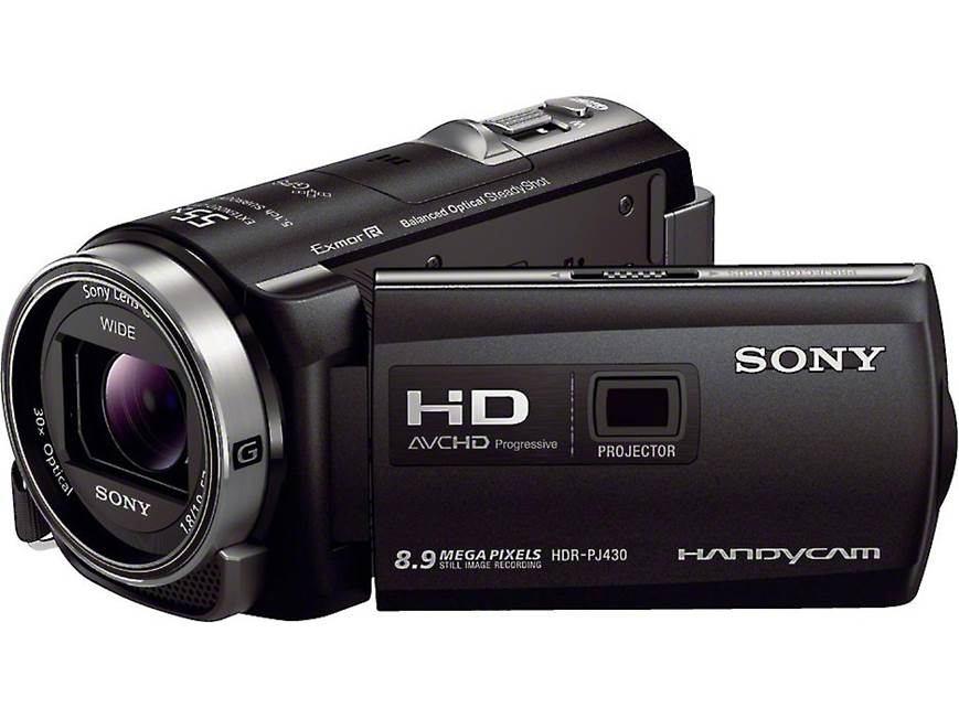 Sony HDR-PJ430V High-definition projection camcorder with 32GB