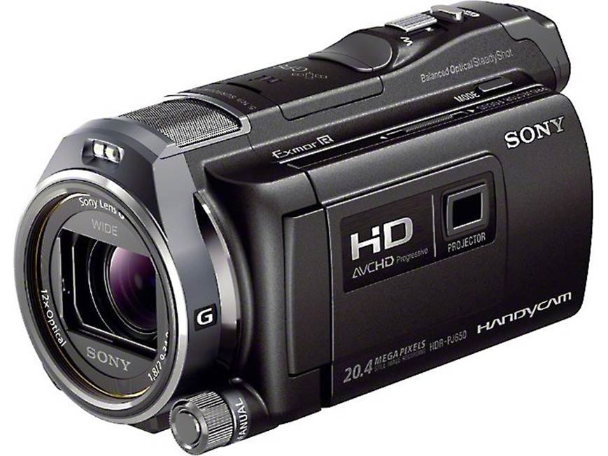 Sony HDR-PJ650V High-definition projection camcorder with 32GB