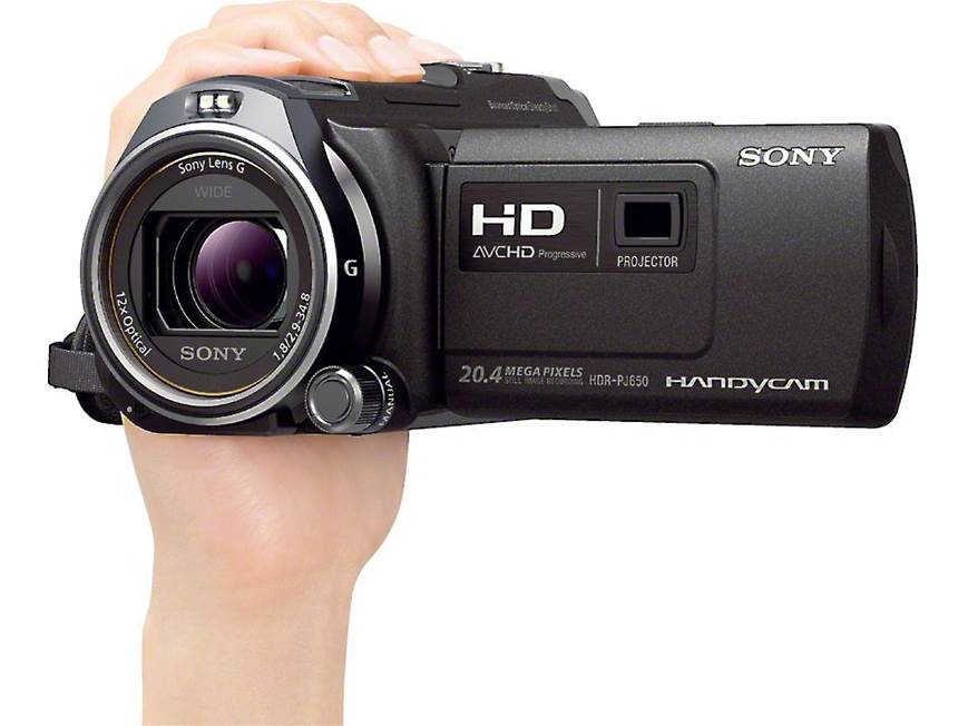 Sony HDR-PJ650V High-definition projection camcorder with 32GB