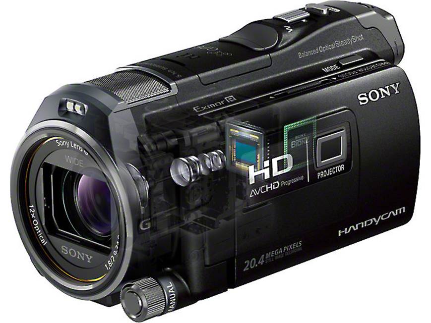 Sony HDR-PJ650V High-definition projection camcorder with 32GB