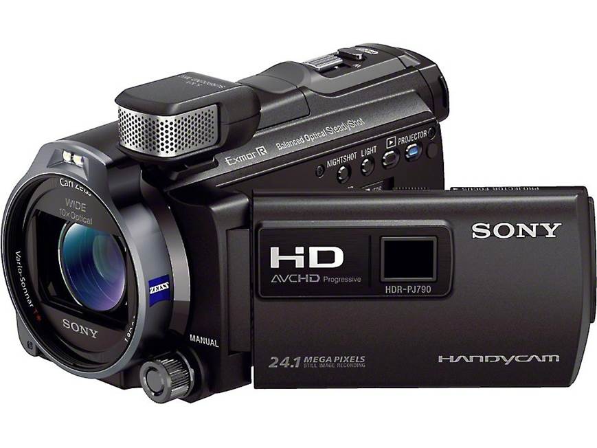 Sony HDR-PJ790V High-definition projection camcorder with 96GB