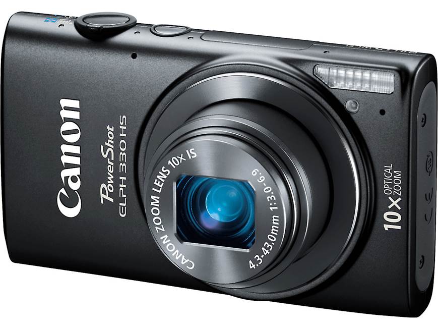 Canon PowerShot ELPH 330 HS (Black) 12.1-megapixel digital camera