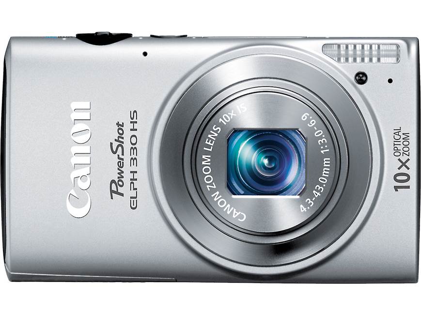 Canon PowerShot ELPH 330 HS (Silver) 12.1-megapixel digital camera