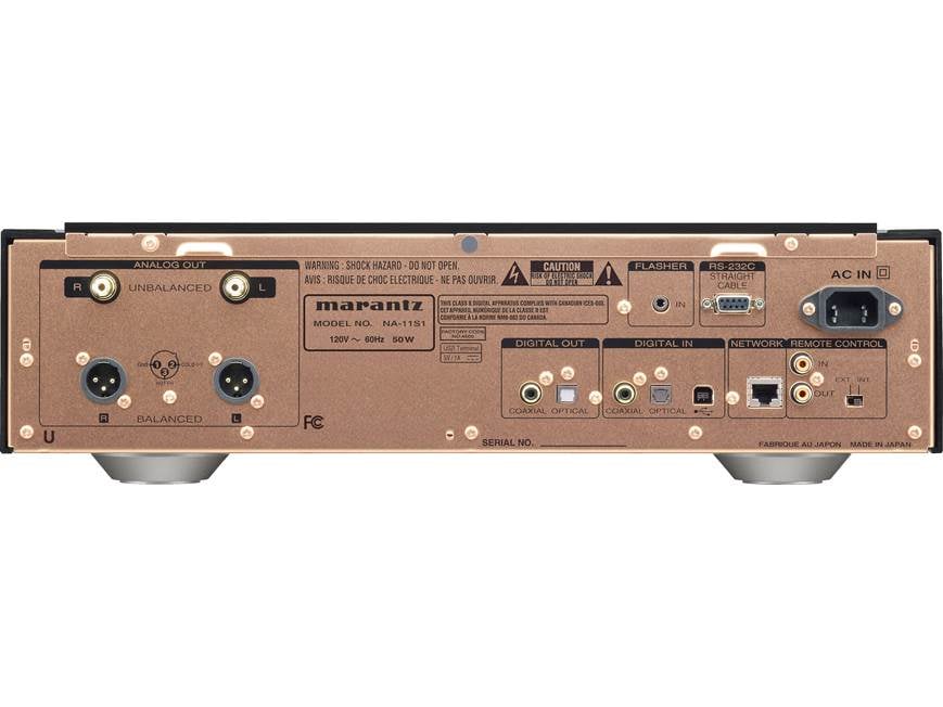 Marantz NA-11S1 Reference Series network music player with Apple