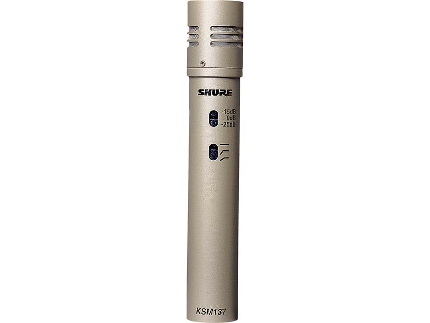 Shure KSM137 Small-diaphragm cardioid condenser microphone at