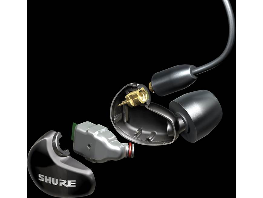 Shure SE315 Sound Isolating ™ earphones (Clear) at Crutchfield