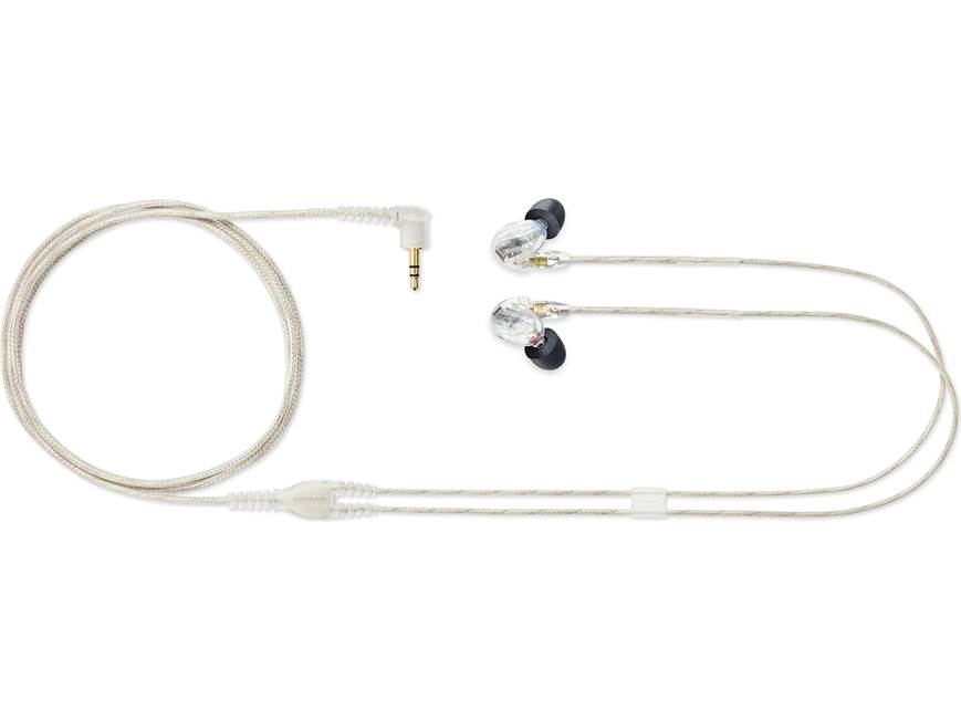 Shure SE315 Sound Isolating ™ earphones (Clear) at Crutchfield