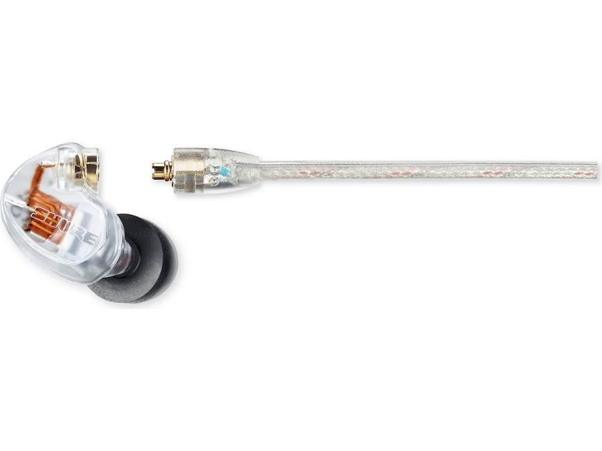 Shure SE425 Sound Isolating™ earphones (Clear) at Crutchfield