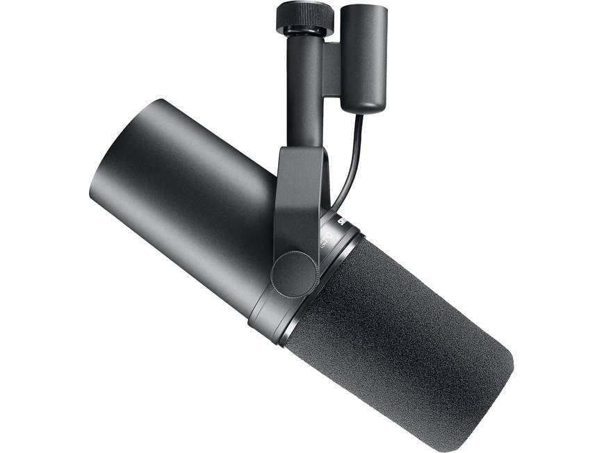 Shure SM7B Large-diaphragm cardioid dynamic microphone at Crutchfield