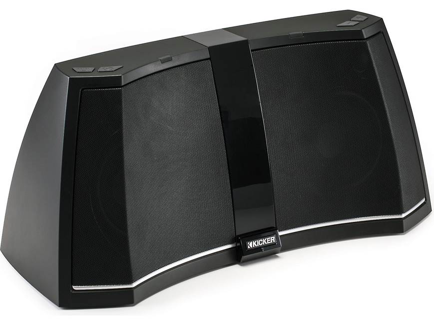 Kicker Amphitheater Powered Bluetooth® speaker system at Crutchfield