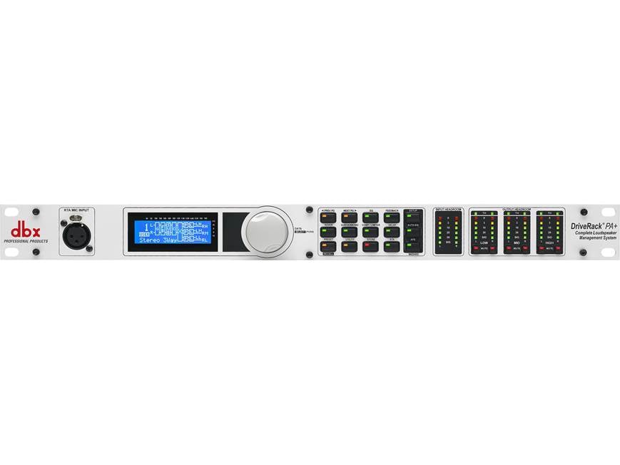 dbx DriveRack PA+ Loudspeaker management system at Crutchfield