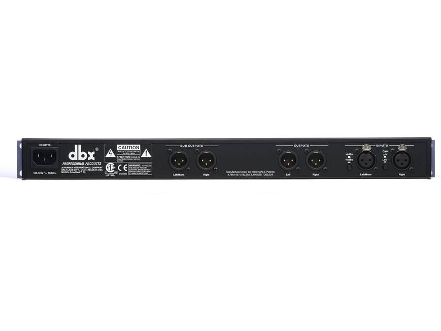 dbx DriveRack PX Powered speaker optimizer at Crutchfield