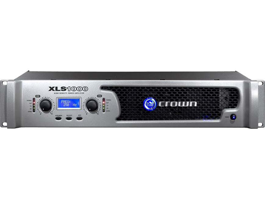 Crown XLS 1000 Power amplifier — 215 watts RMS x 2 at 8 ohms (350W