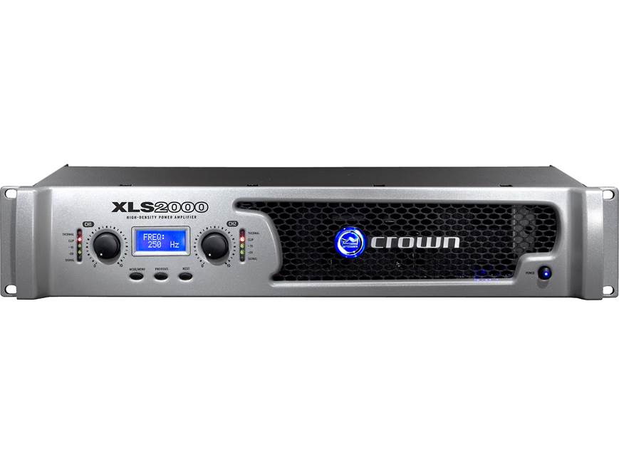 Crown XLS 2000 Power amplifier — 375 watts RMS x 2 at 8 ohms