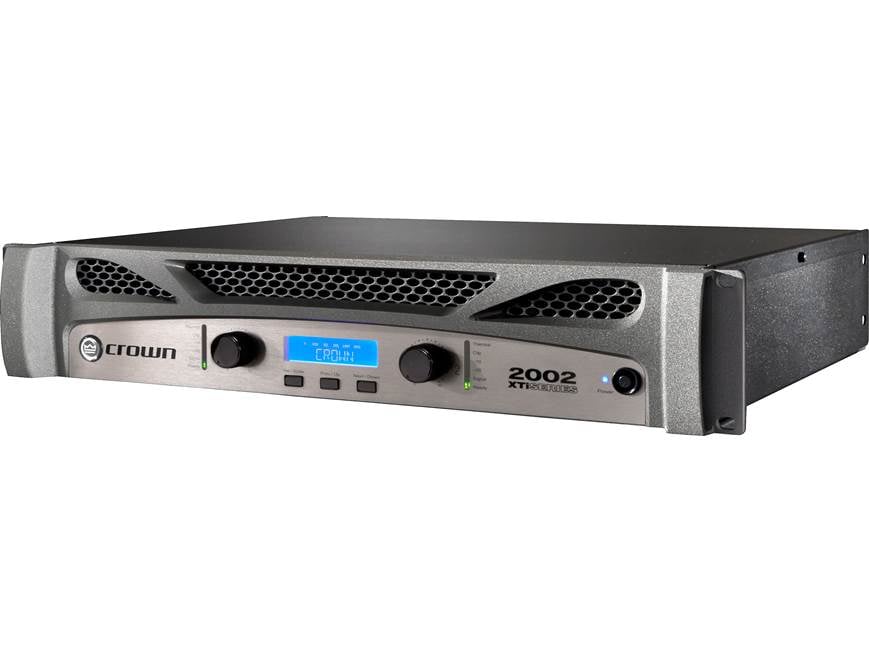 CROWN ( クラウン )XTi 2002　ステレオ・パワーアンプ Crown XTi 2002 Power amplifier — 475W x 2 at 8 ohms, 2,000W x 1 at