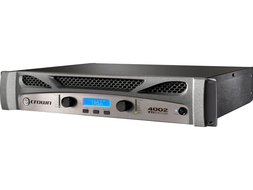 Crown XTi 4002 Power amplifier — 650W x 2 at 8 ohms, 3,200W x 1 at