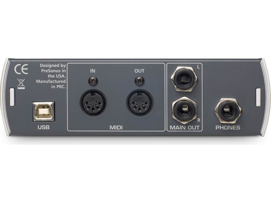 PreSonus AudioBox™ USB USB 1.1 recording interface at Crutchfield