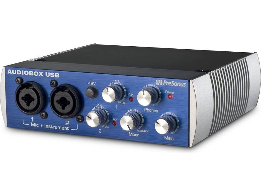 DTM・DAW PreSonus AudioBox USB PreSonus AudioBox™ USB USB 1.1 recording interface at Crutchfield