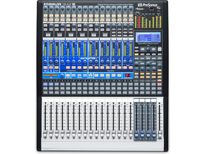 PreSonus StudioLive™ 16.4.2AI 16-channel digital mixer (FireWire