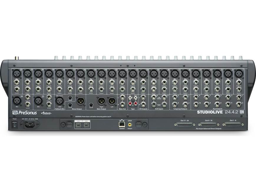 PreSonus デジタルミキサー StudioLive 24.4.2 PreSonus(プレソナス) StudioLive24.4.2 デジタルミキサー ｜中古 山陽