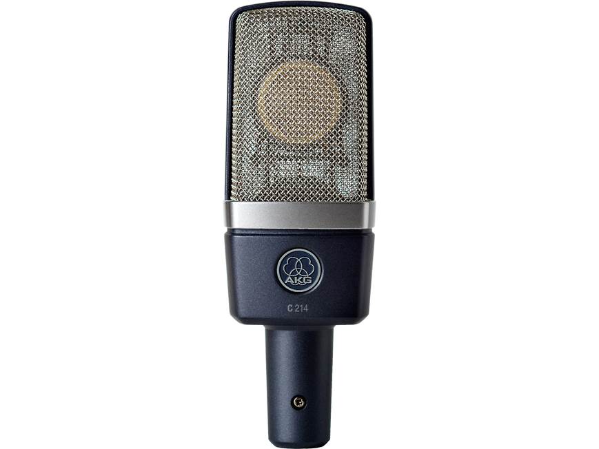 AKG C214① AKG C214 Large-diaphragm cardioid condenser microphone at Crutchfield
