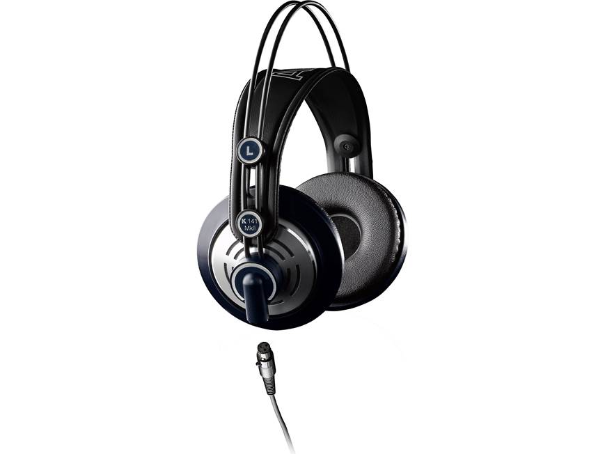 AKG K 141 MkII 有線ヘッドホン AKG K141 MKII Semi-open professional studio headphones at Crutchfield