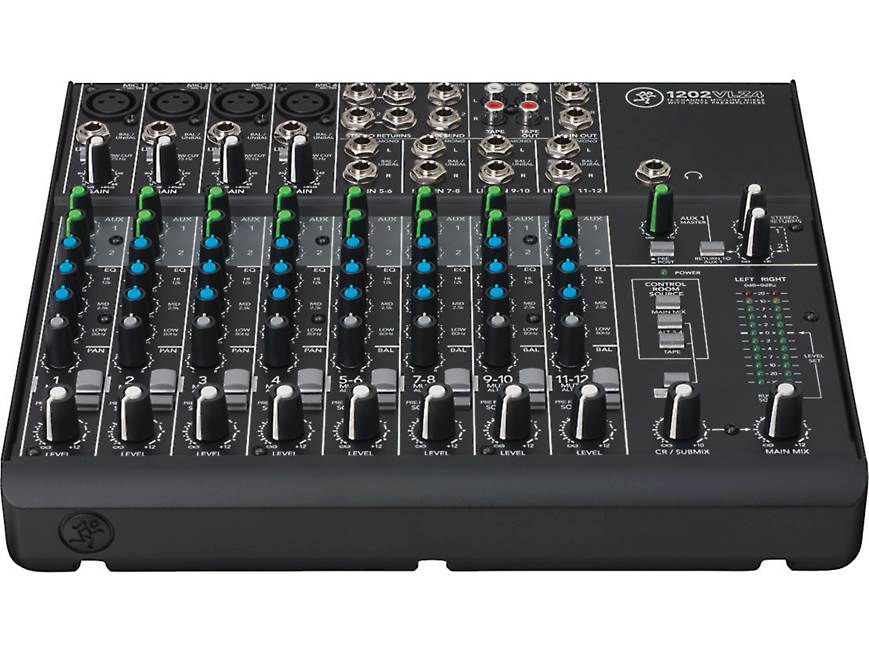 Mackie 1202-VLZ4 12-channel mixer at Crutchfield