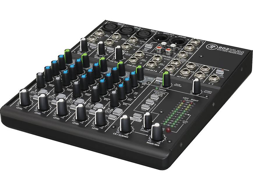 Mackie 802VLZ4 8-channel mixer at Crutchfield