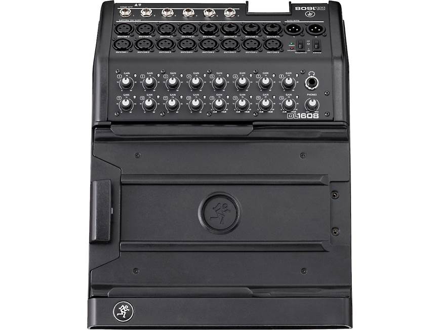 Mackie DL1608 16-channel digital live sound mixer with iPad