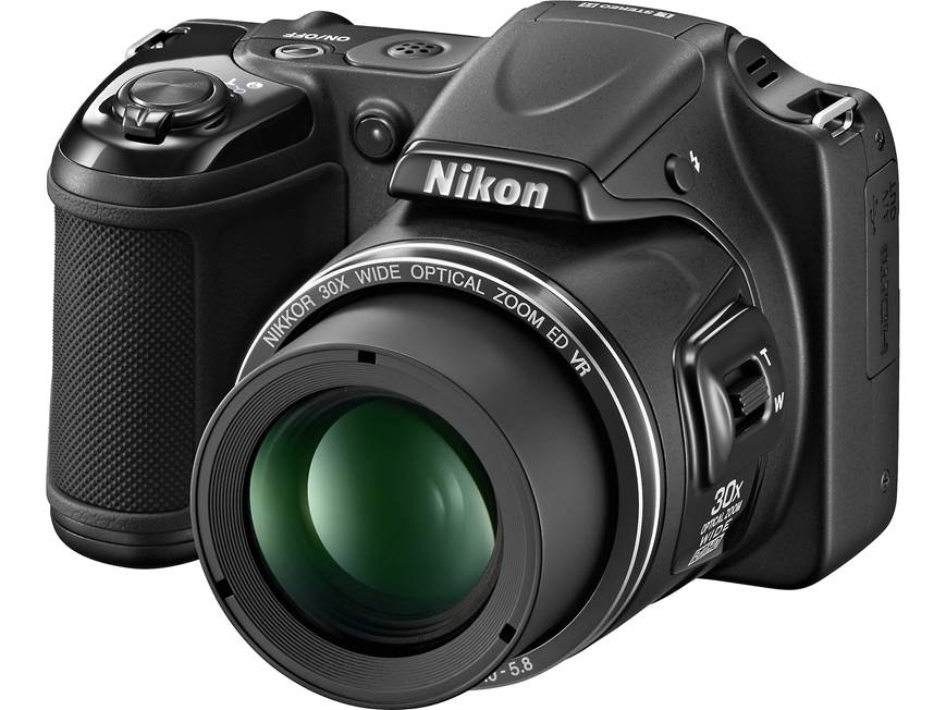 Nikon Coolpix L820 (Black) 16-megapixel digital camera with 30X