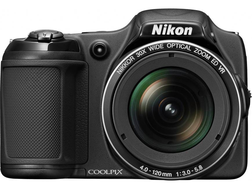 Nikon Coolpix L820 (Black) 16-megapixel digital camera with 30X