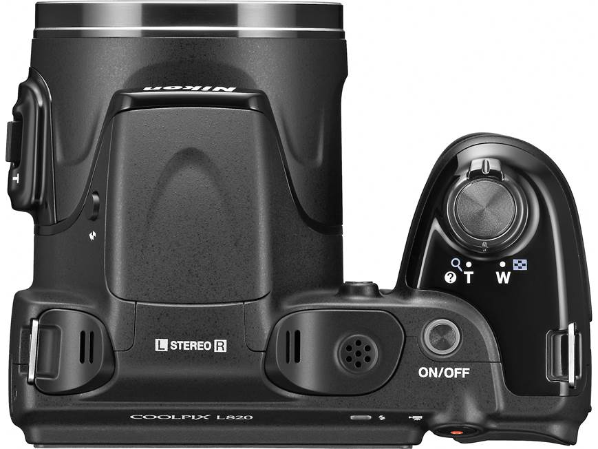 Nikon Coolpix L820 (Black) 16-megapixel digital camera with 30X